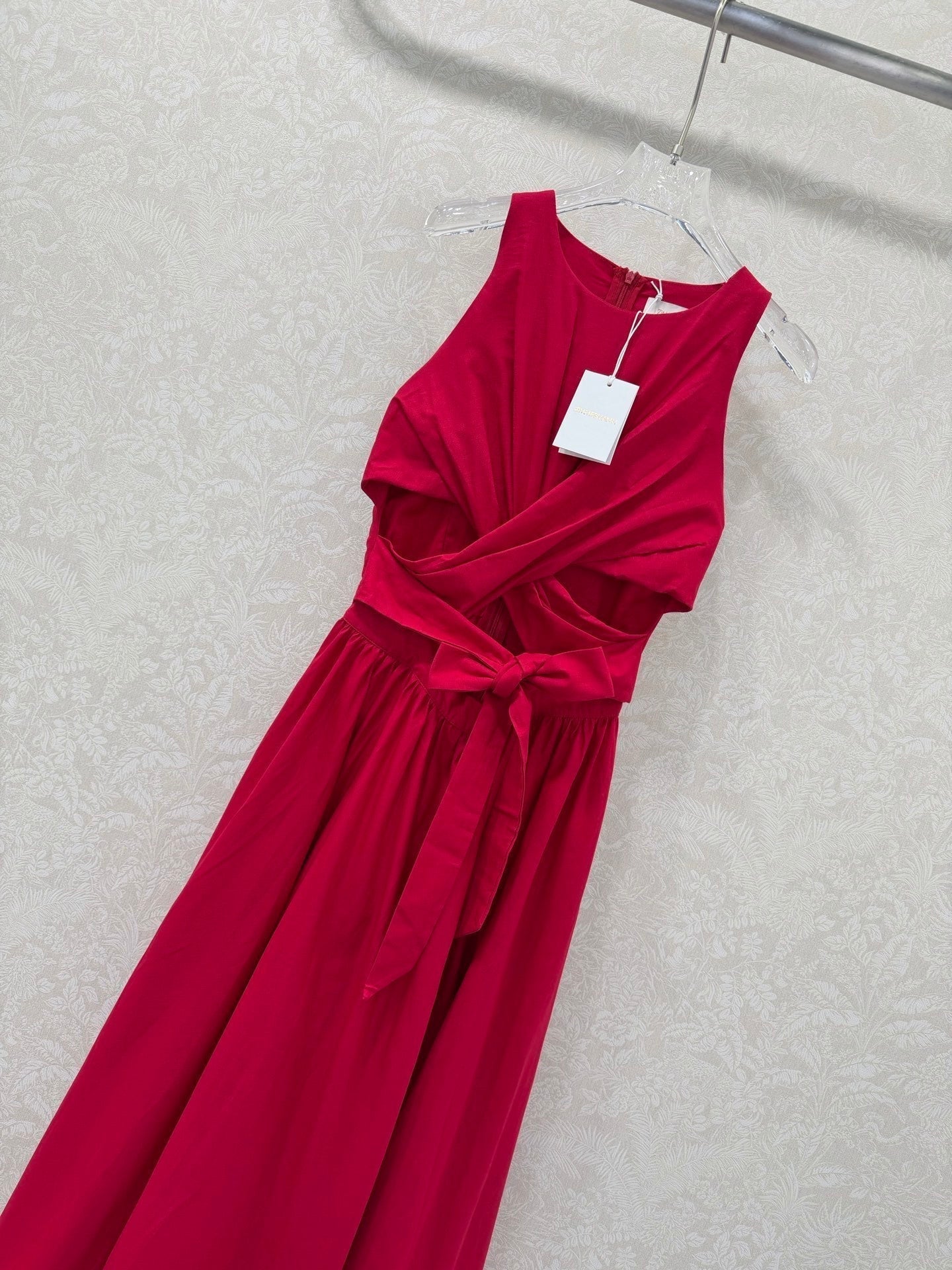 Zimmerma Tie-Up Vest Dress 353090