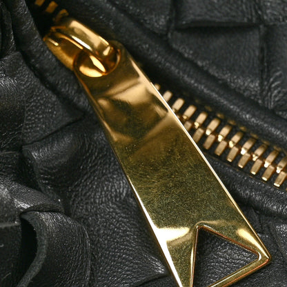 Nappa Intrecciato Small Jodie Black