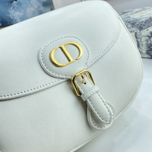 Dior Medium Dior Bobby Bag Black Box Calfskin Women