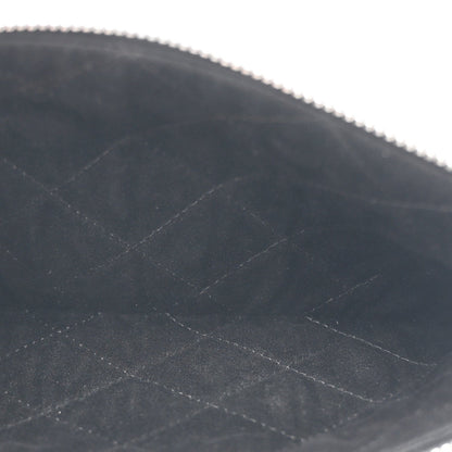 Shiny Calfskin Quilted Small Chanel 22 Black