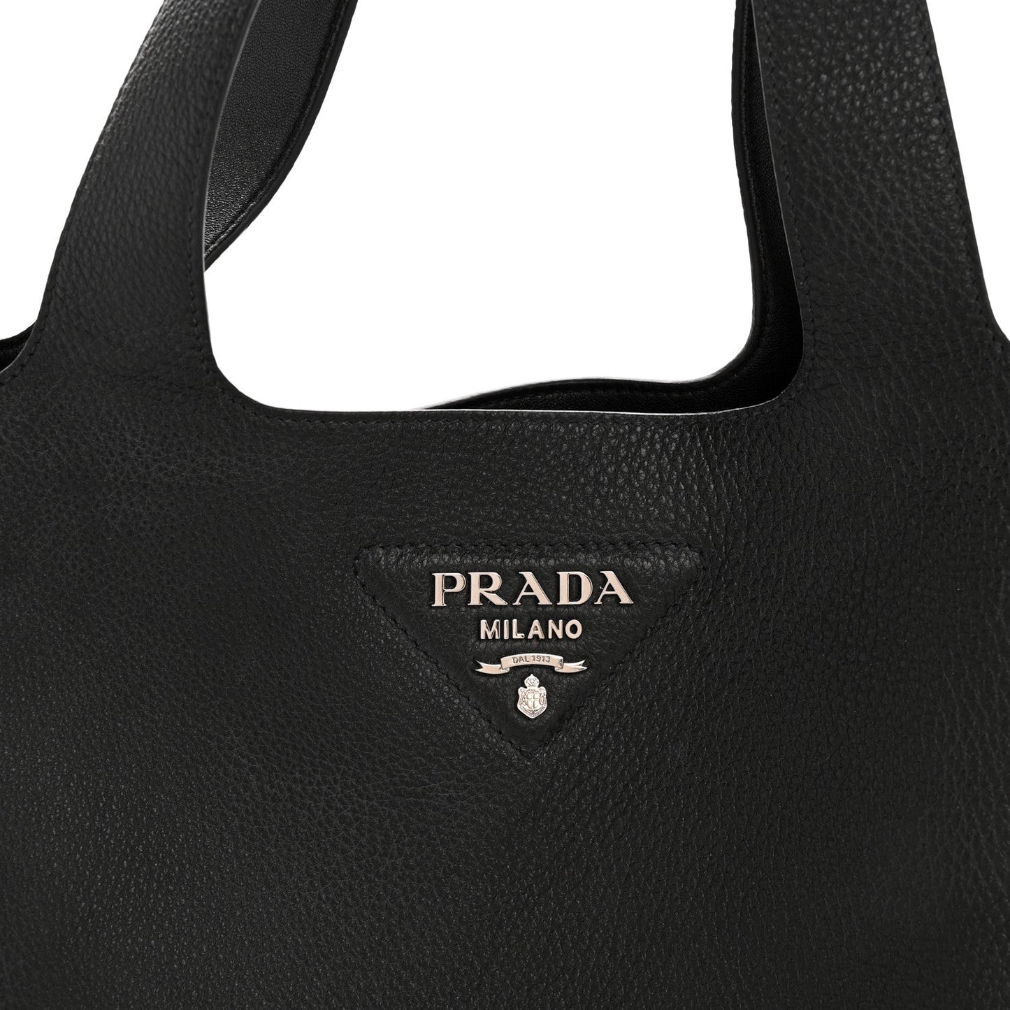 Vitello Daino Soft Large Dynamique Tote Black