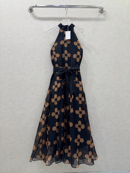 Zimmermann French Couture Floral Gown Black Cotton 347347