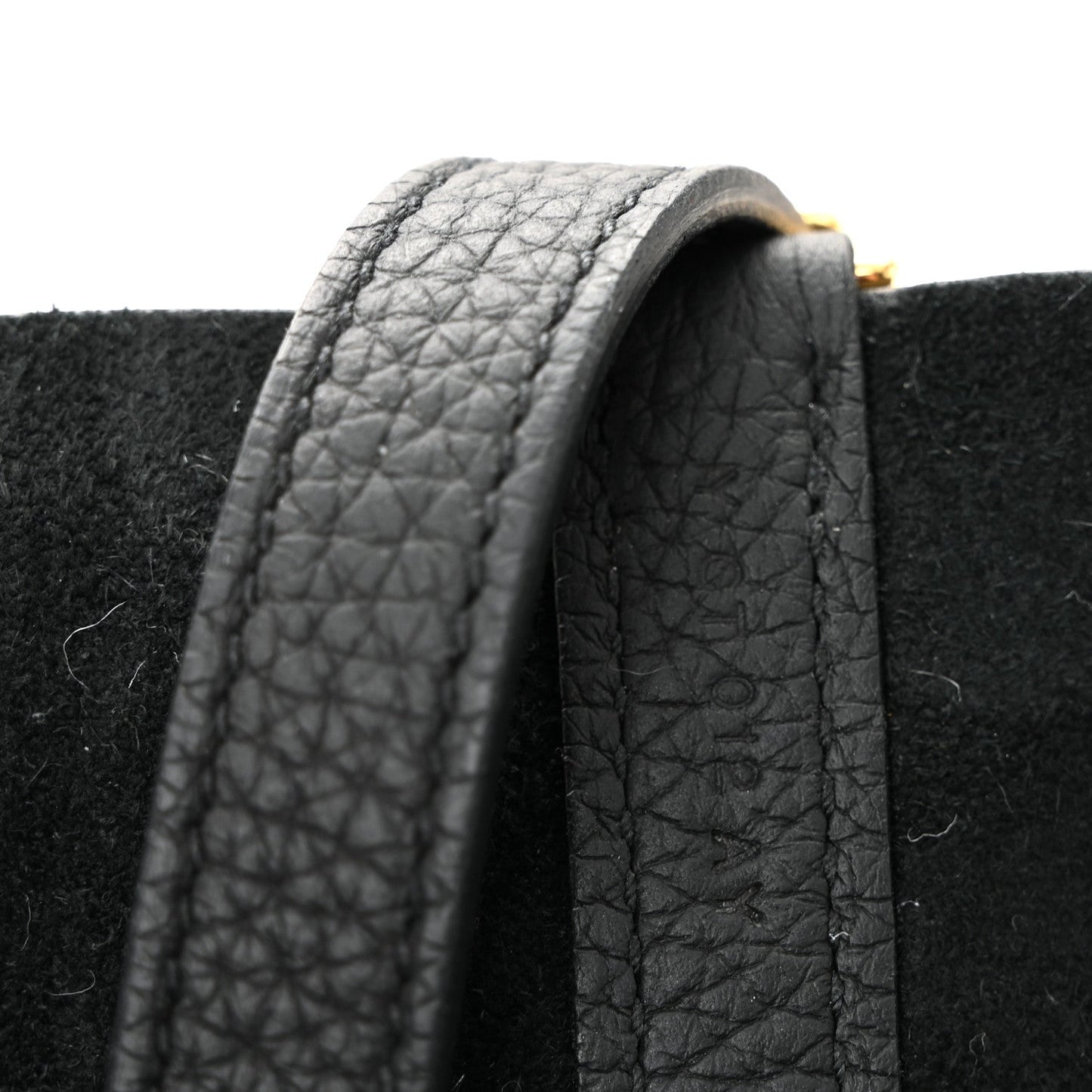Taurillon Clemence Picotin Lock 22 MM Black