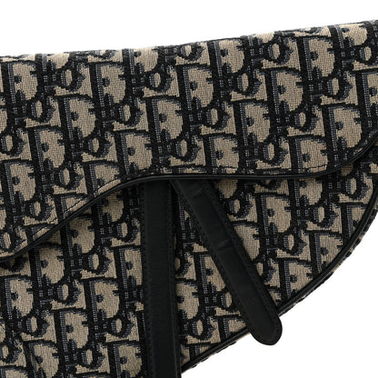 Oblique Saddle Bag Blue