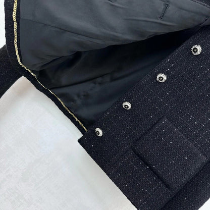 CHANEL 25S WOOL COAT 308