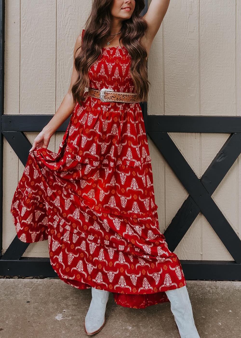 El vestido Longhorn 