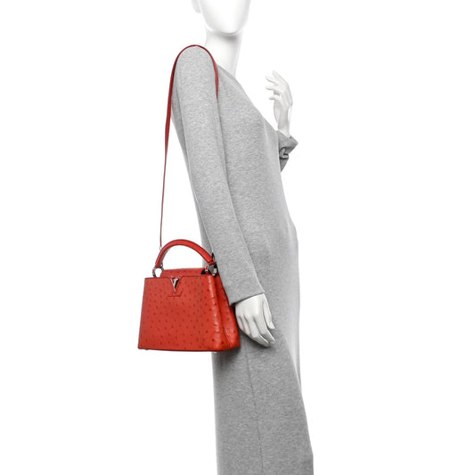 Ostrich Capucines BB Coquelicot