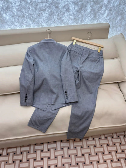 MAX MARA 25S SET VEST BLAZER 012