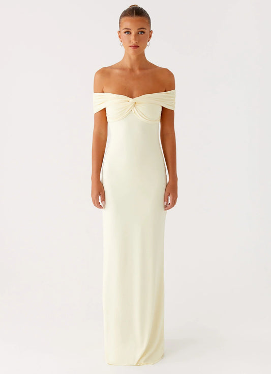 Countless Maxi Dress - Yellow