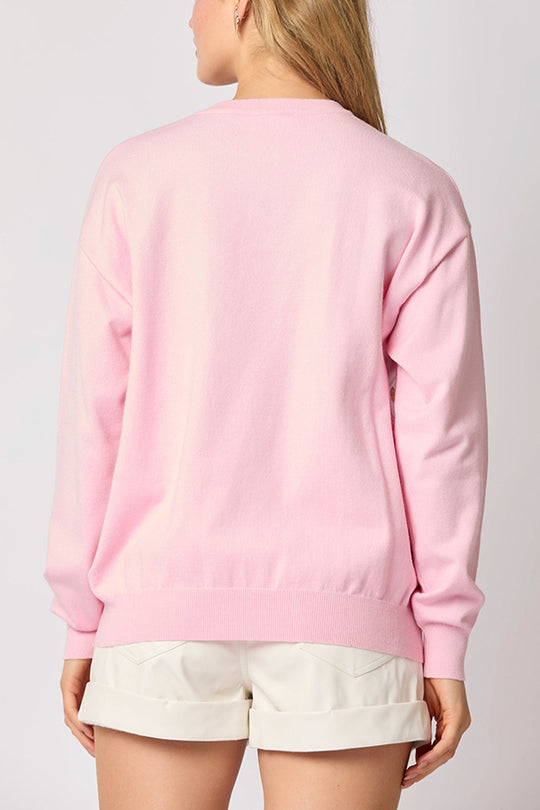 Sudadera casual de moda con lentejuelas de soldado navideño