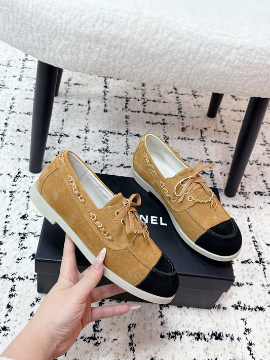 CC Cruise 25/26 Moccasins Black Brown Suede