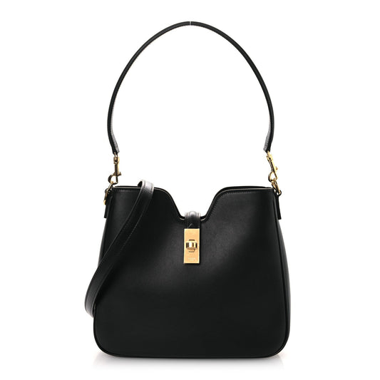 Smooth Calfskin Small Camille 16 Soft Bag Black