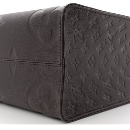 Empreinte Monogram Giant Onthego MM Chocolate