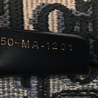 Oblique Medium Book Tote Blue Multicolor