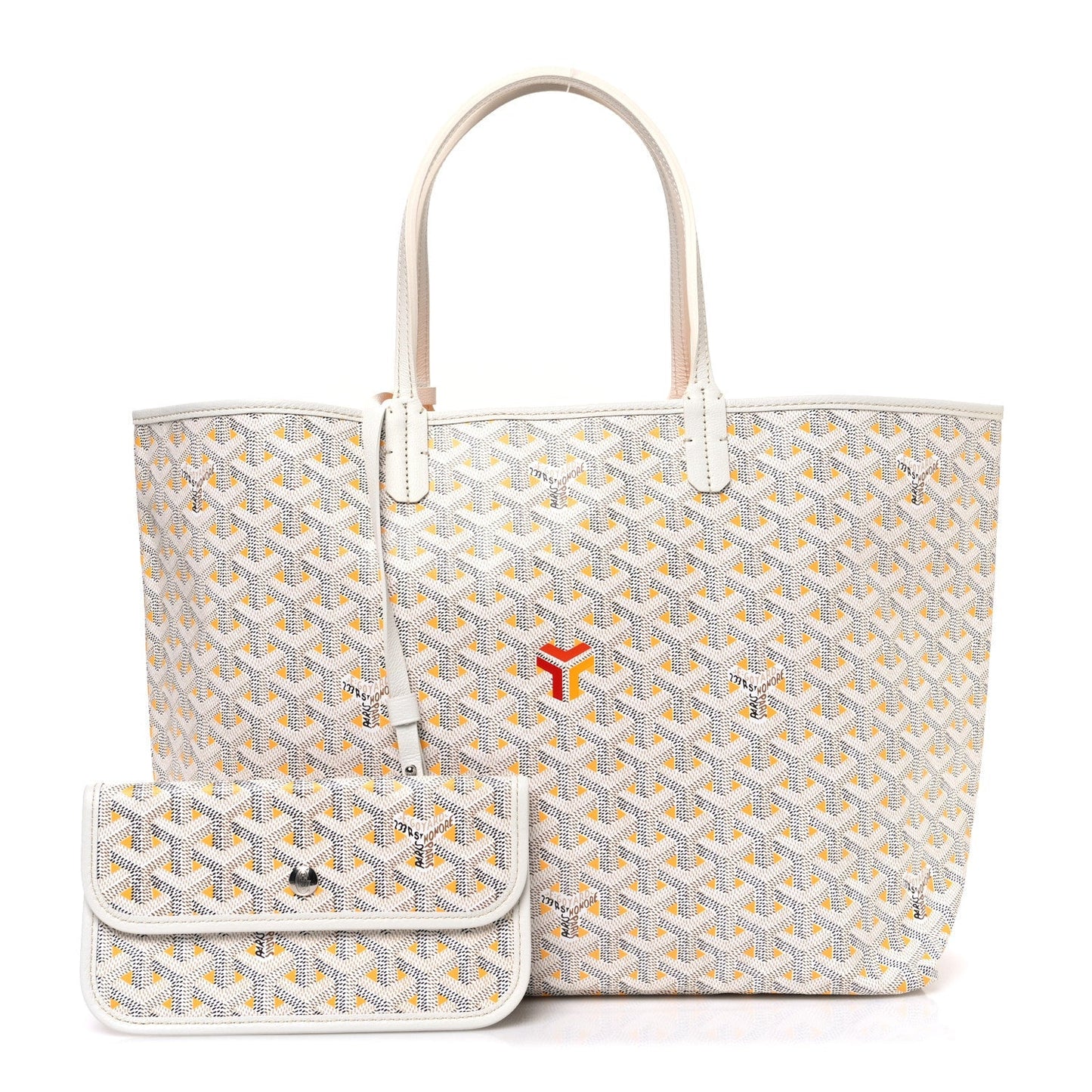 Goyardine Saint Louis Claire Voie PM White Yellow