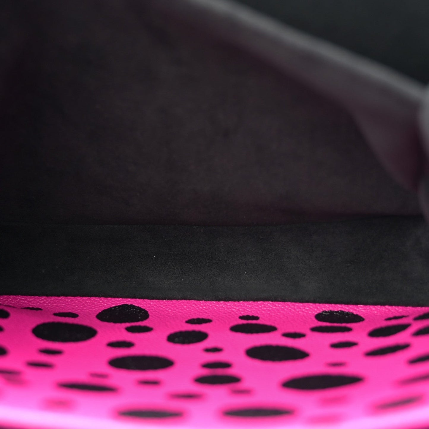LV x YK Empreinte Monogram Giant Pochette Metis Black Fuchsia