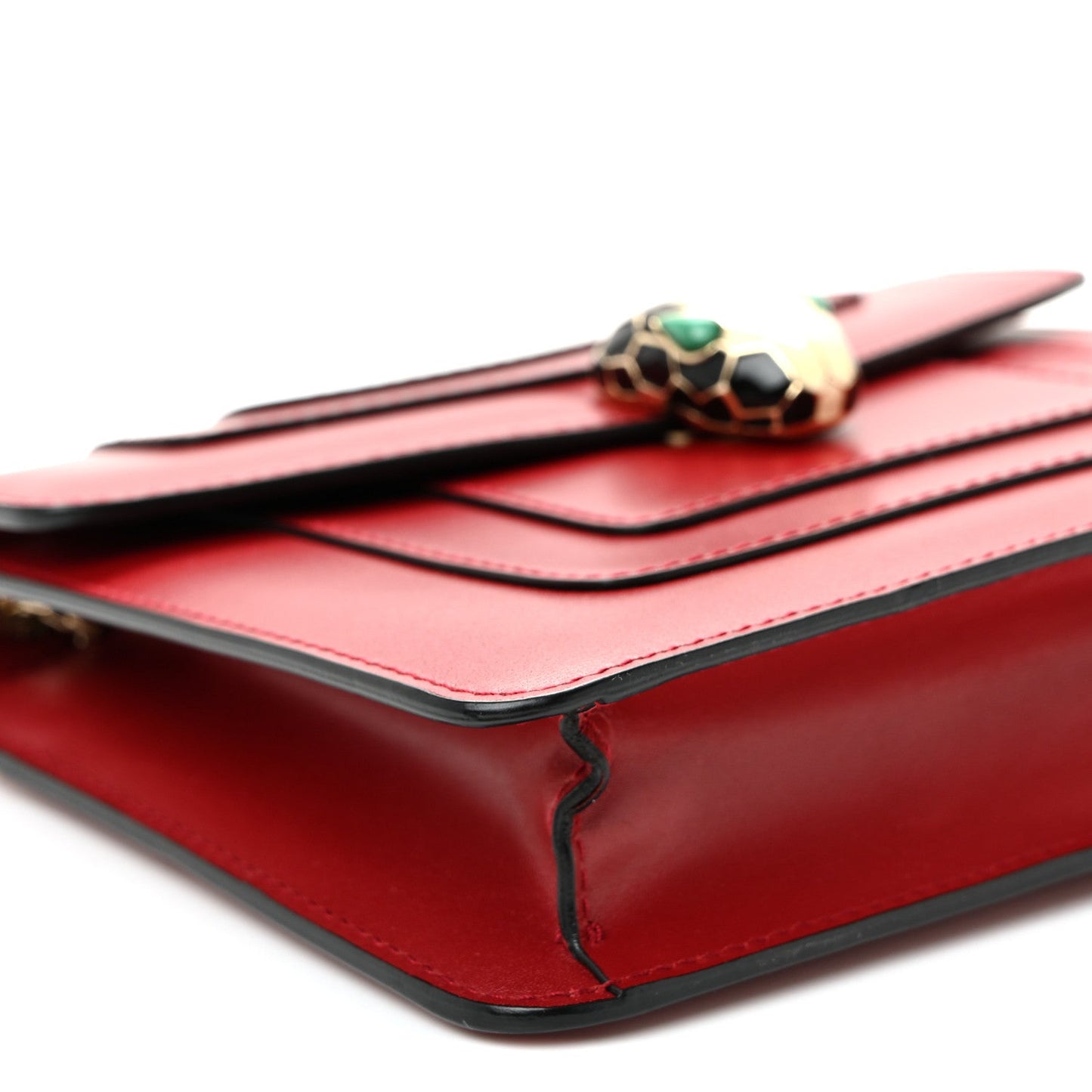 Calfskin Serpenti Forever Crossbody Bag Red