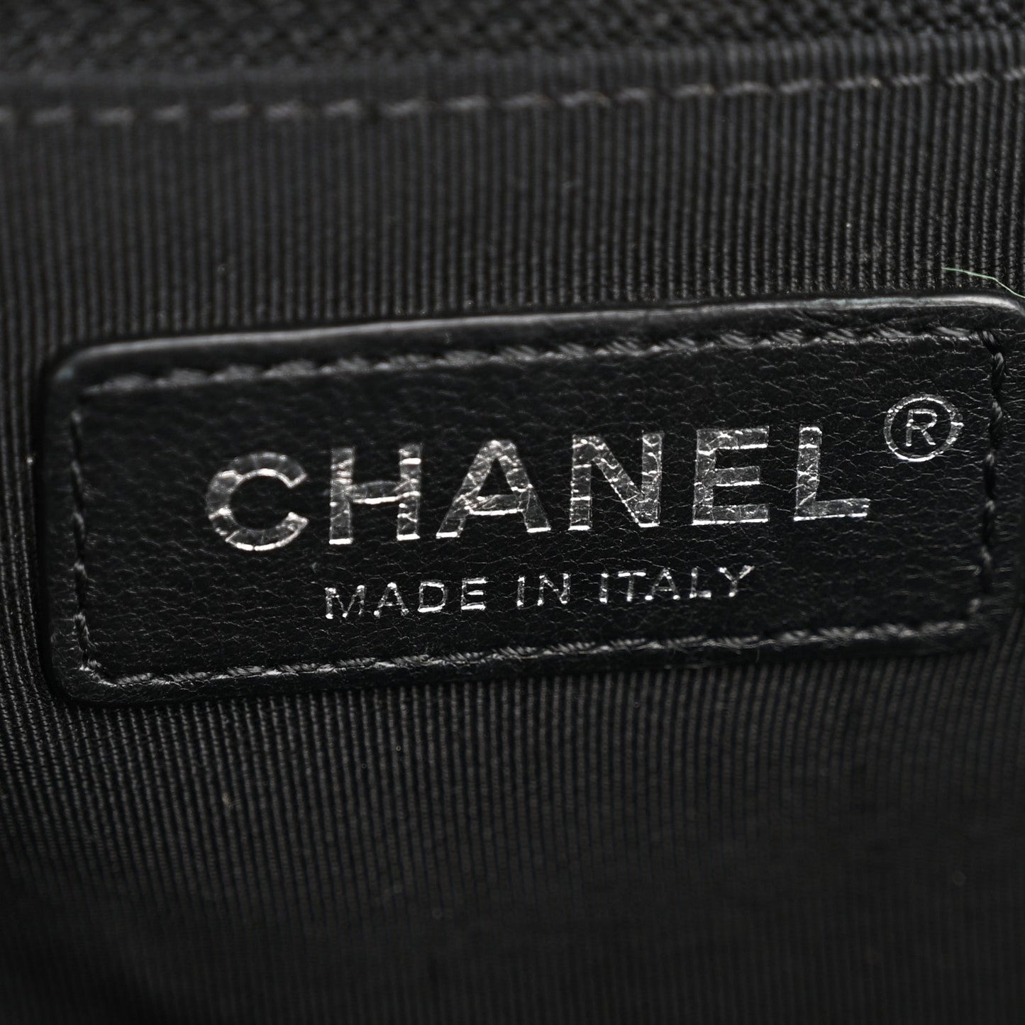Caviar Quilted Large Boy Flap Black