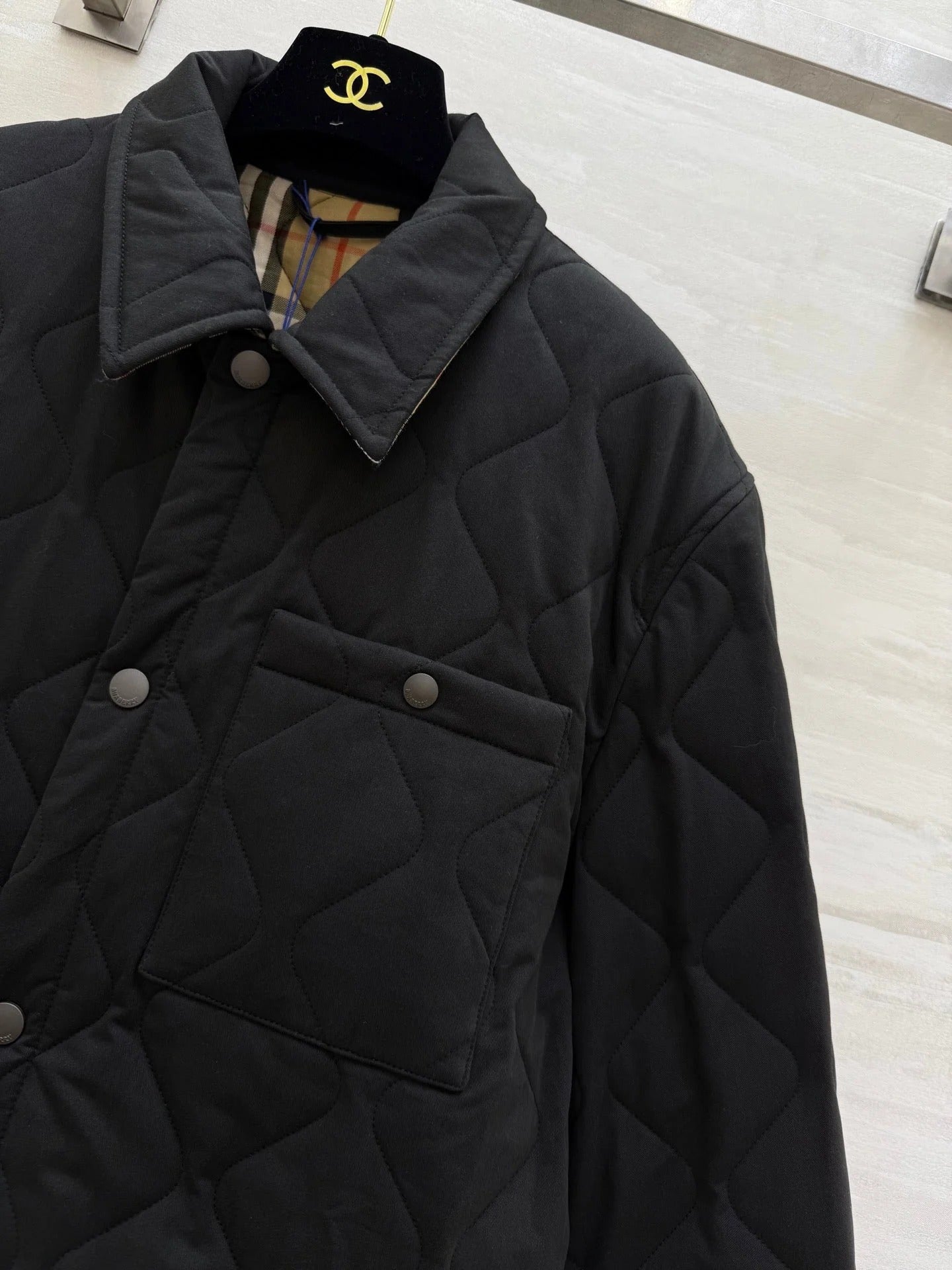 BURBERRY 25S NOTCHED-COLLAR JACKET 249