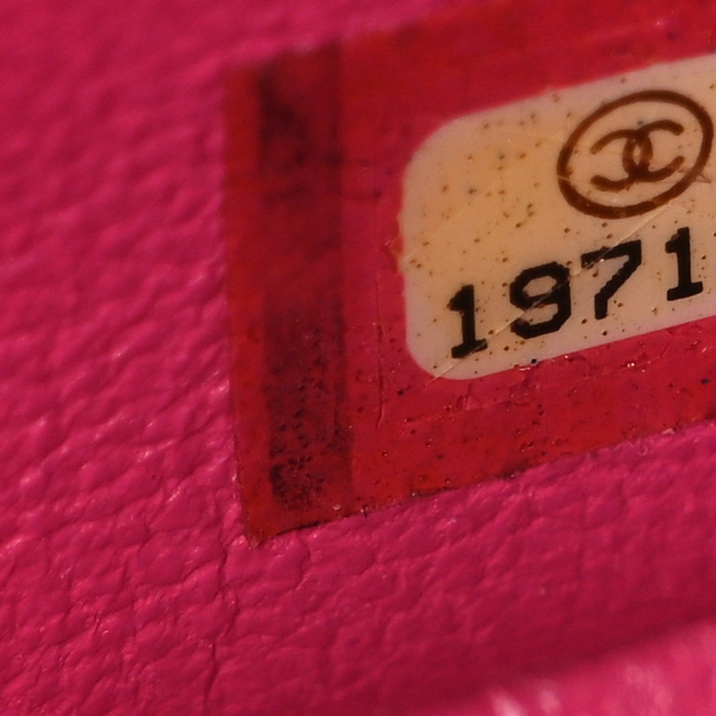 Lambskin Quilted Mini Square Flap Dark Pink