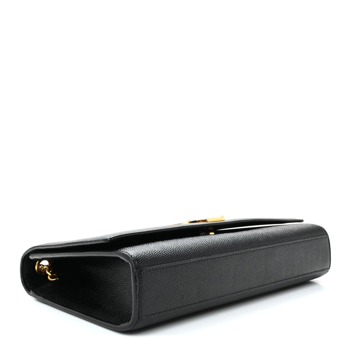 Grain De Poudre Medium Classic Monogram Kate Satchel Black
