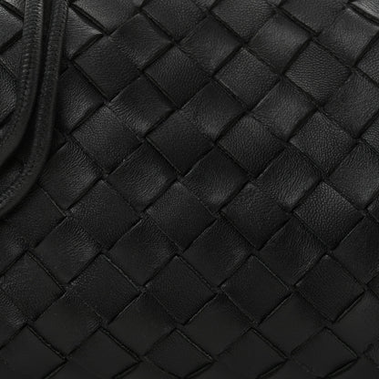 Nappa Intrecciato Mini Loop Camera Bag Black