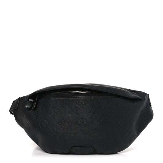 Calfskin Monogram Shadow Discovery Bumbag Black