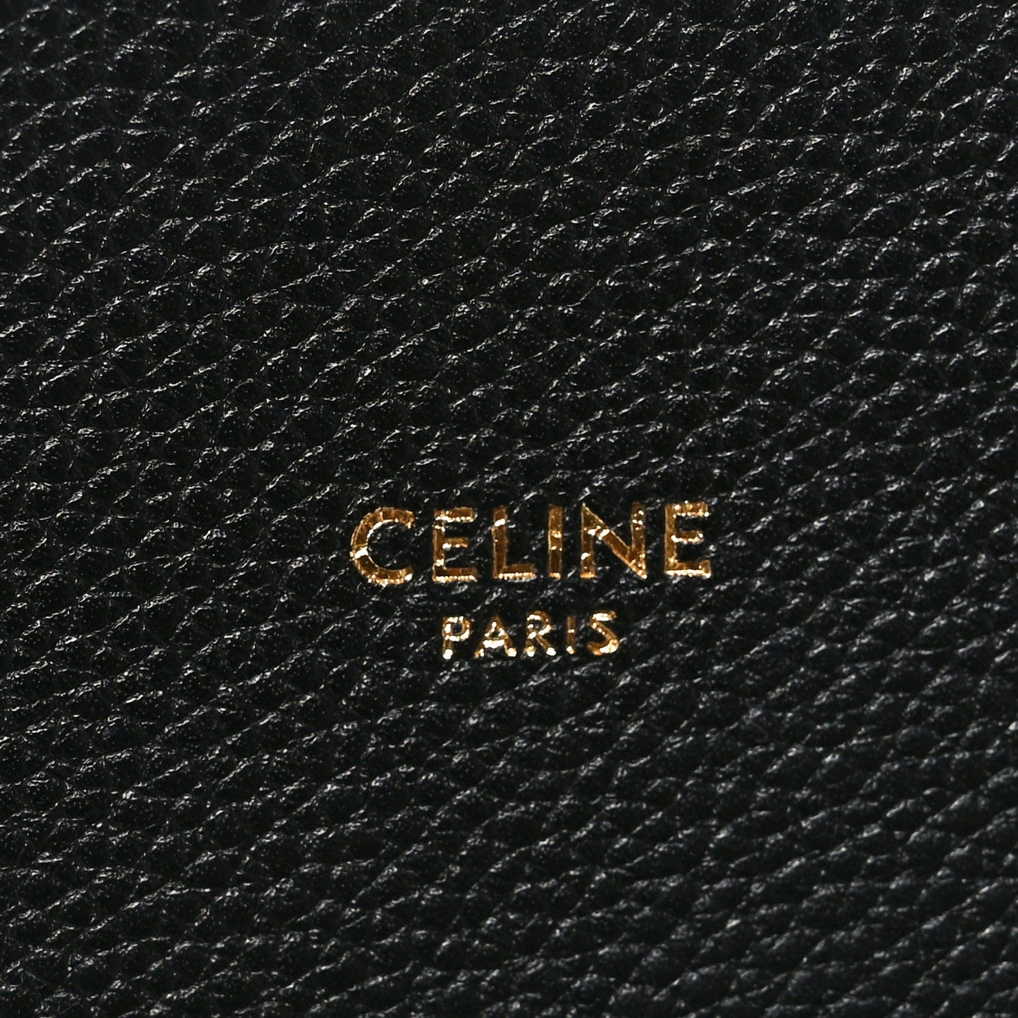 Soft Grained Calfskin Small Belt Cabas Phantom Black