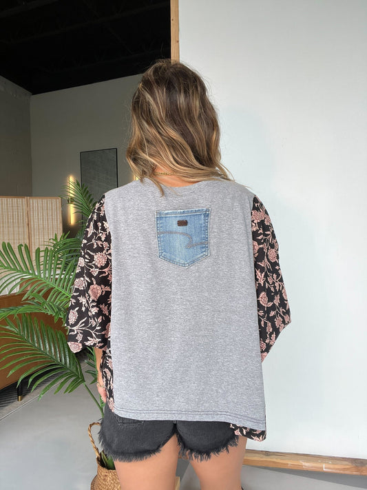 Camiseta Bob Marley Mix &amp; Match gris
