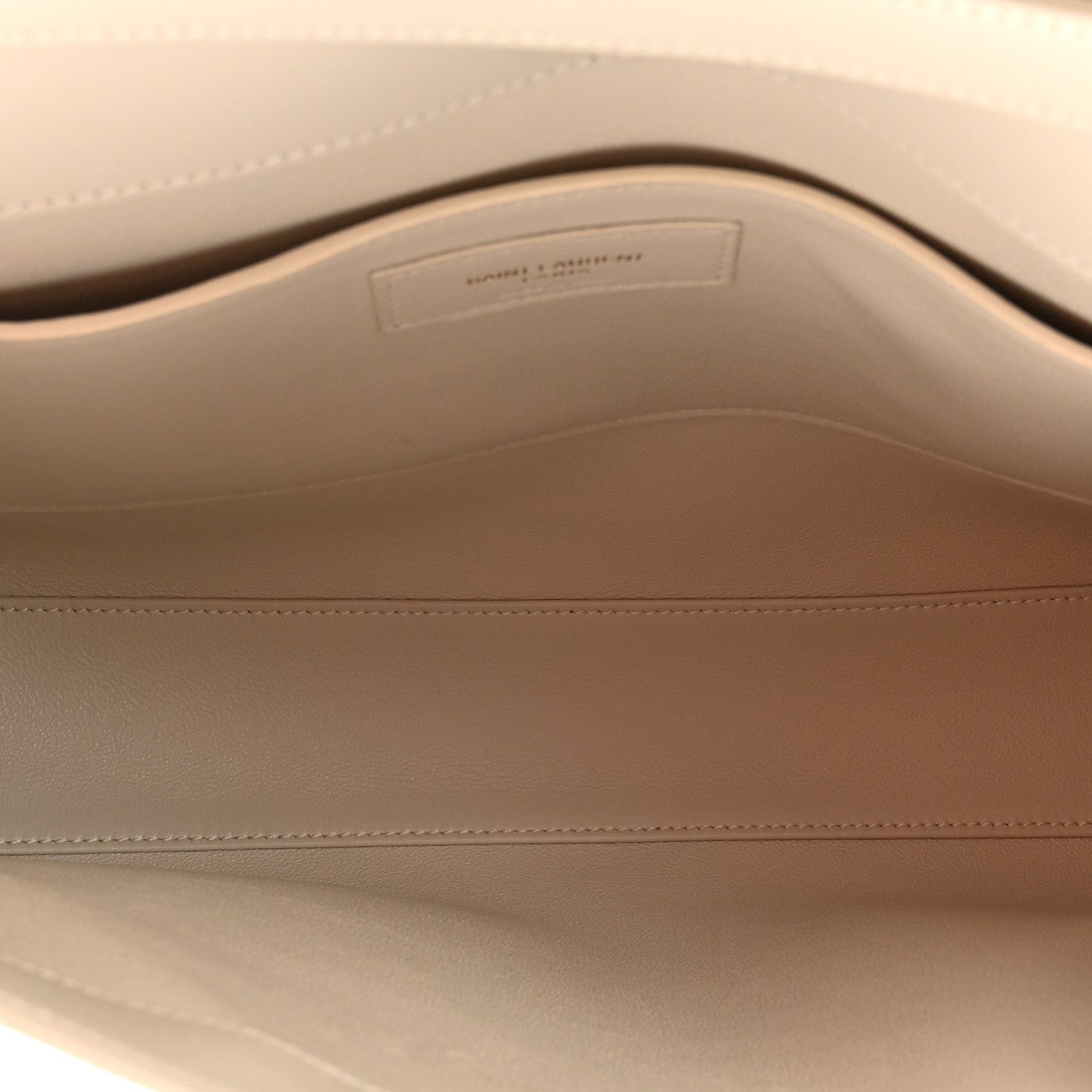 Smooth Calfskin Manhattan Shoulder Bag Crema Soft
