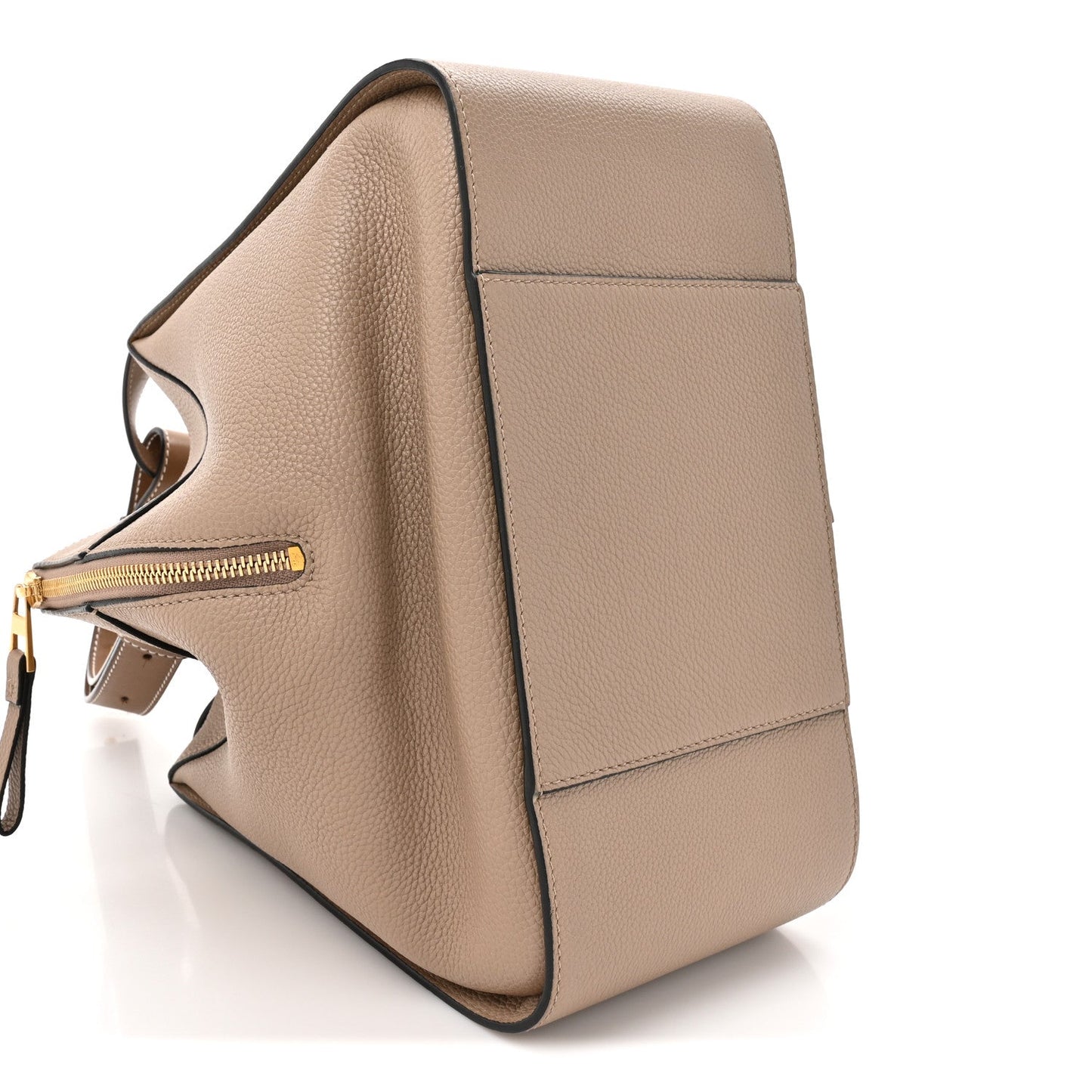 Calfskin Small Hammock Shoulder Bag Sand Mink