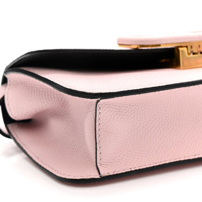 Grainy Calfskin VSling Belt Bag Rose Quartz