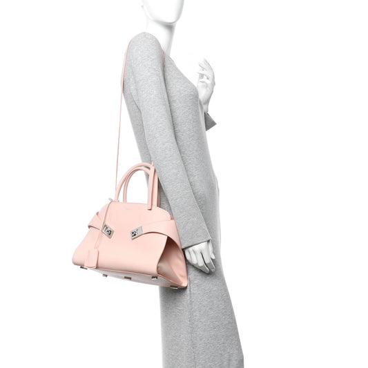 Calfskin Medium Hug Bag Pink
