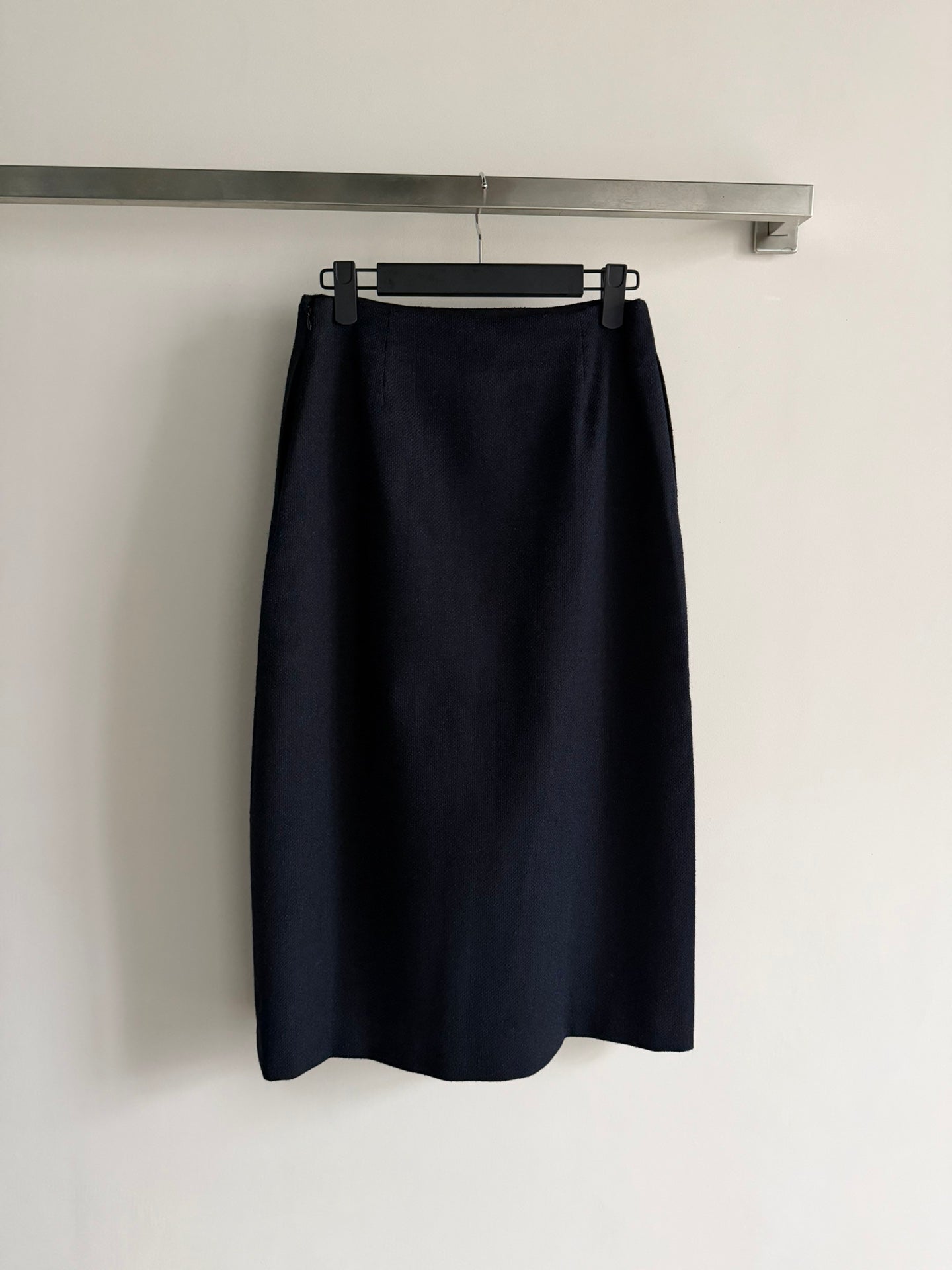 CD 26s Midi Skirt Navy Blue Cotton 352887