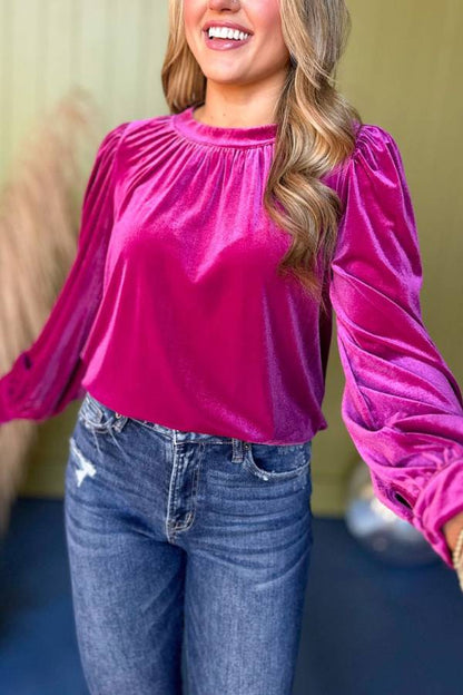 Camisa casual europea de manga larga para mujer