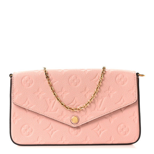 Empreinte Pochette Felicie Chain Wallet Rose Poudre