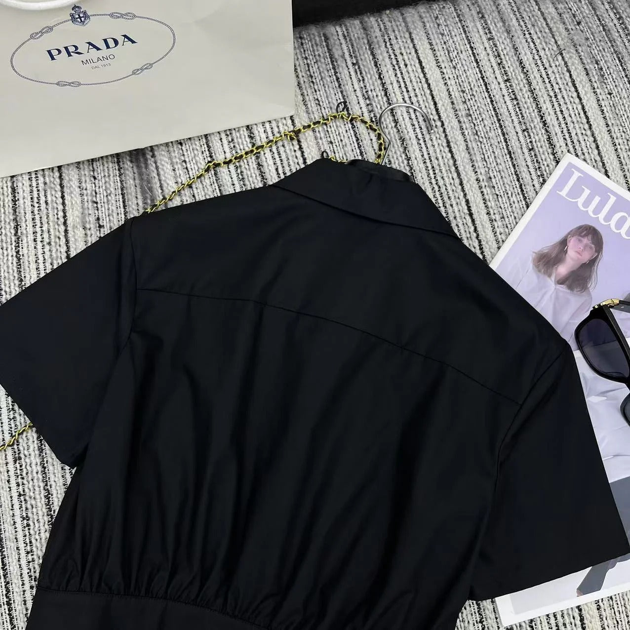 PRADA 25S SHORT-SLEEVE SHIRT 344