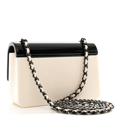 Plexiglass Plexi Coco Bag Black White