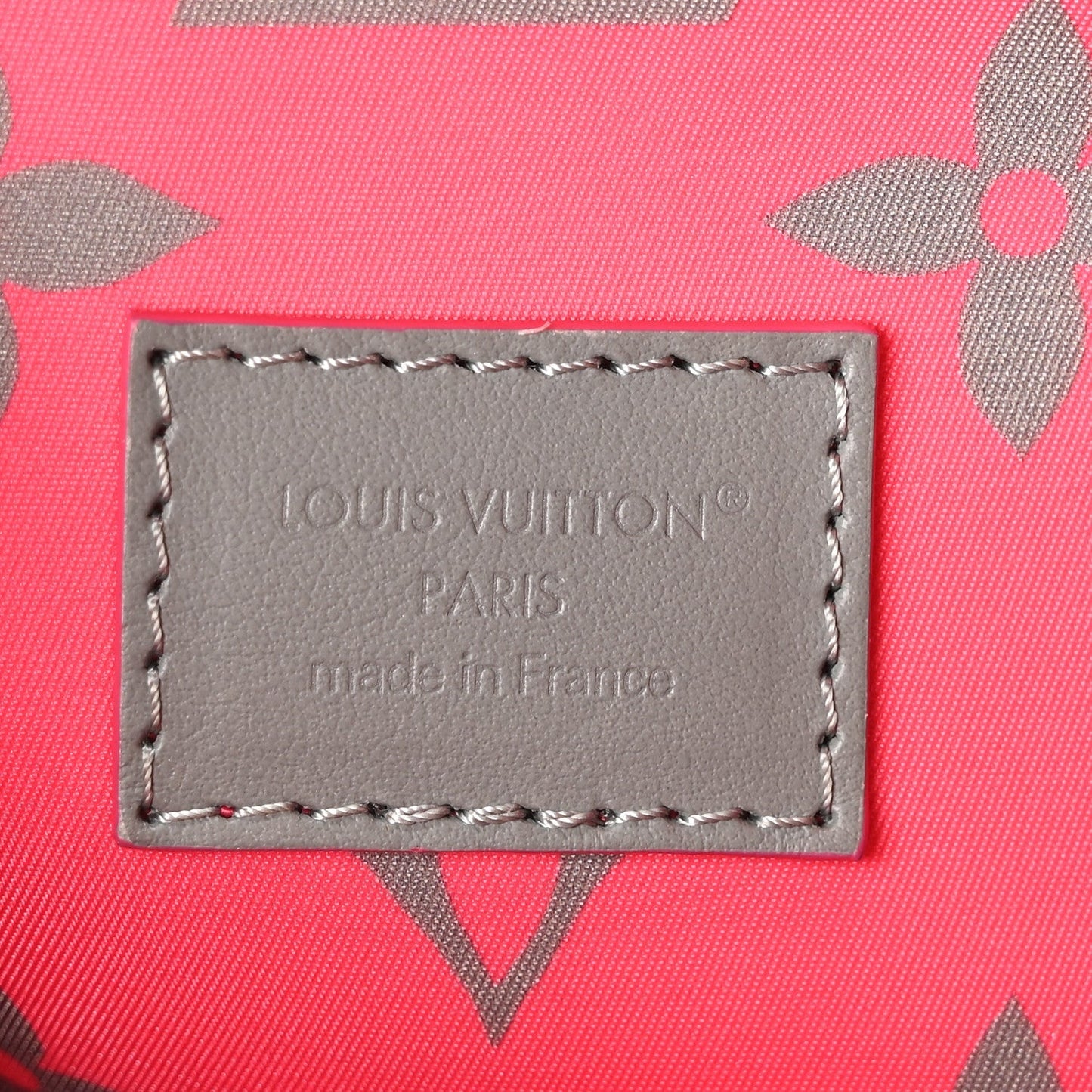 Monogram Glow Up Keepall Bandouliere 35 Grey Pink
