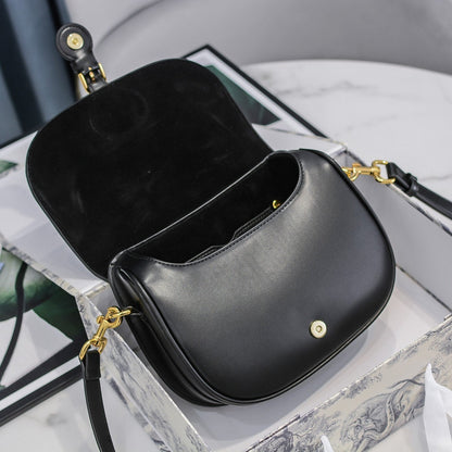 Dior Medium Dior Bobby Bag Black Box Calfskin Women