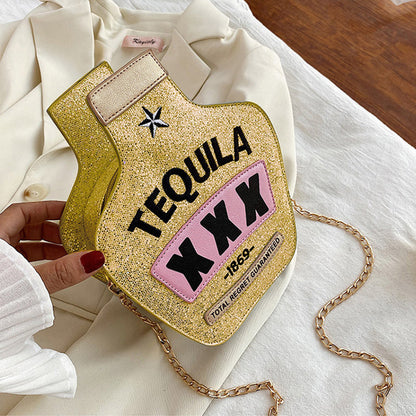 Bolso bandolera con letras bordadas de moda (3 colores)