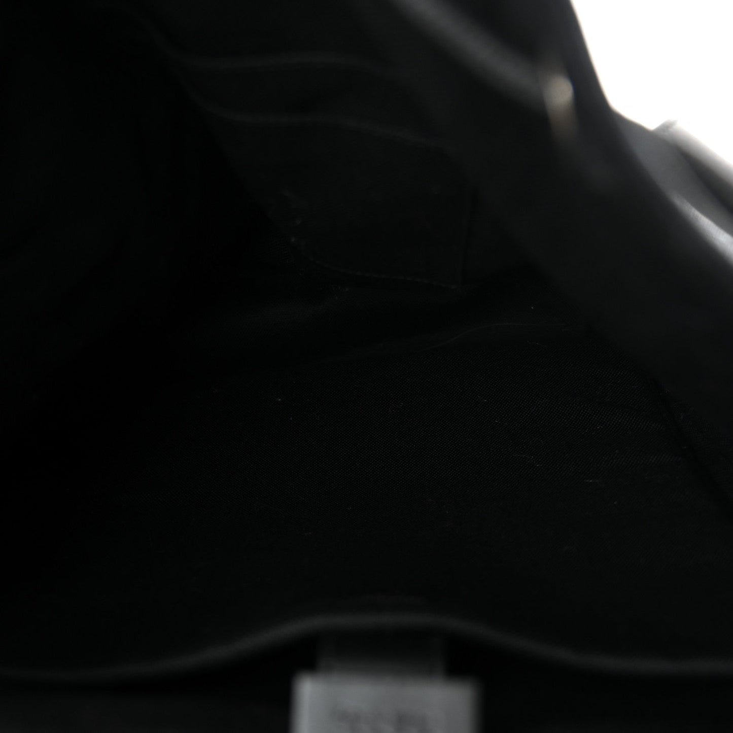 Soft GG Supreme Monogram Calfskin Web Double Buckle Backpack Black