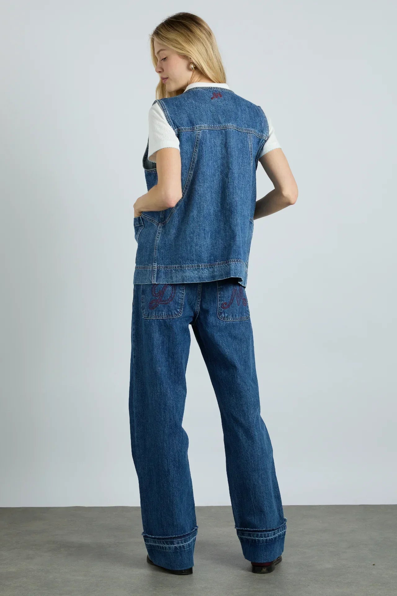 sylvie jeans - huckleberry wash