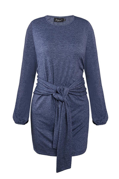 New Mini Dress With Belt