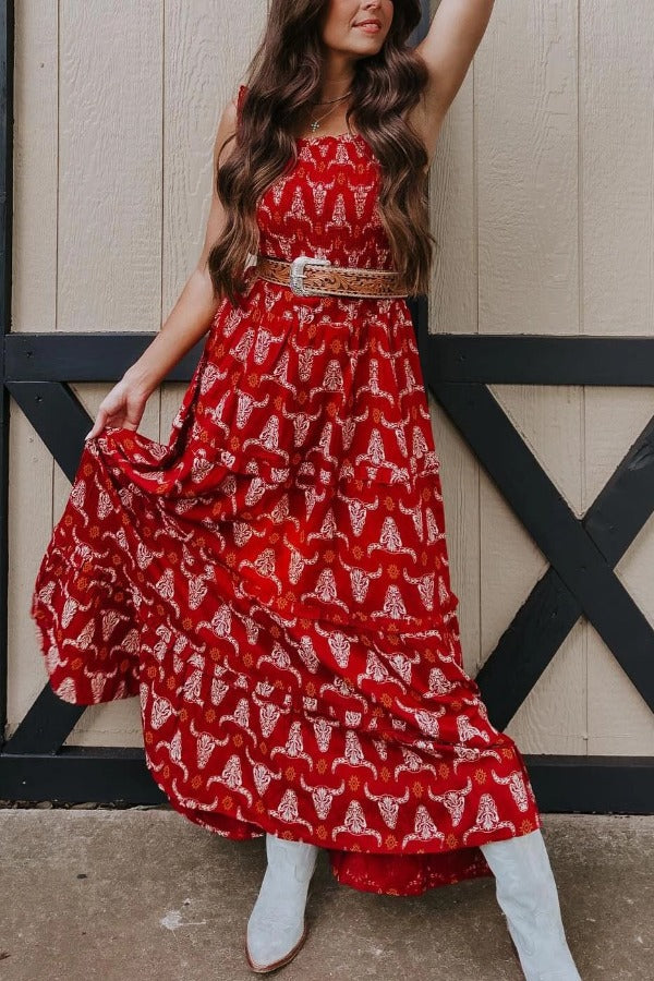 El vestido Longhorn 