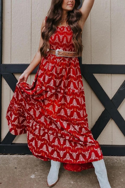El vestido Longhorn 