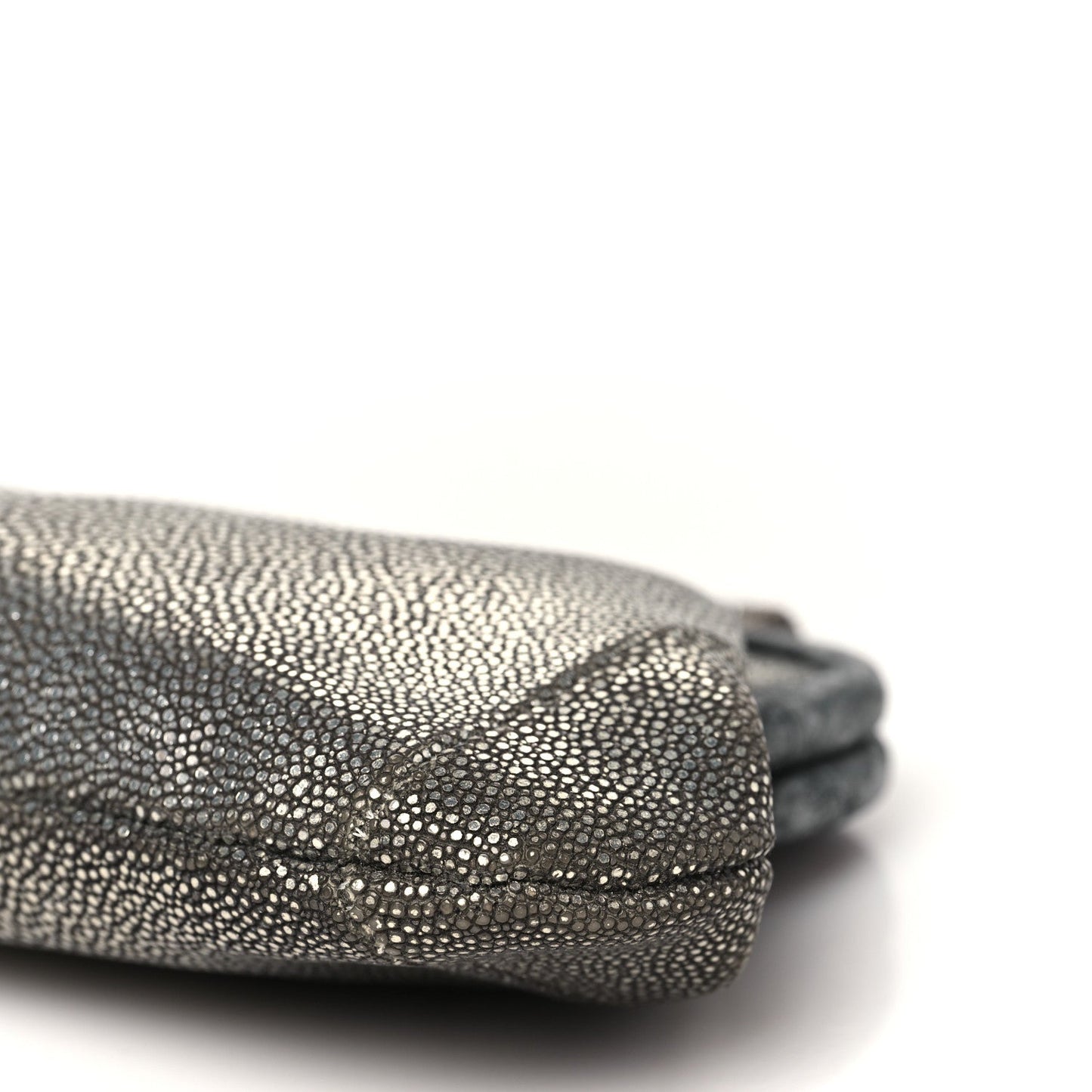 Stingray Degrade Frame Clutch Silver