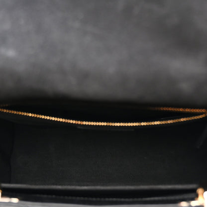Lambskin Cannage Medium Lady Dior Black