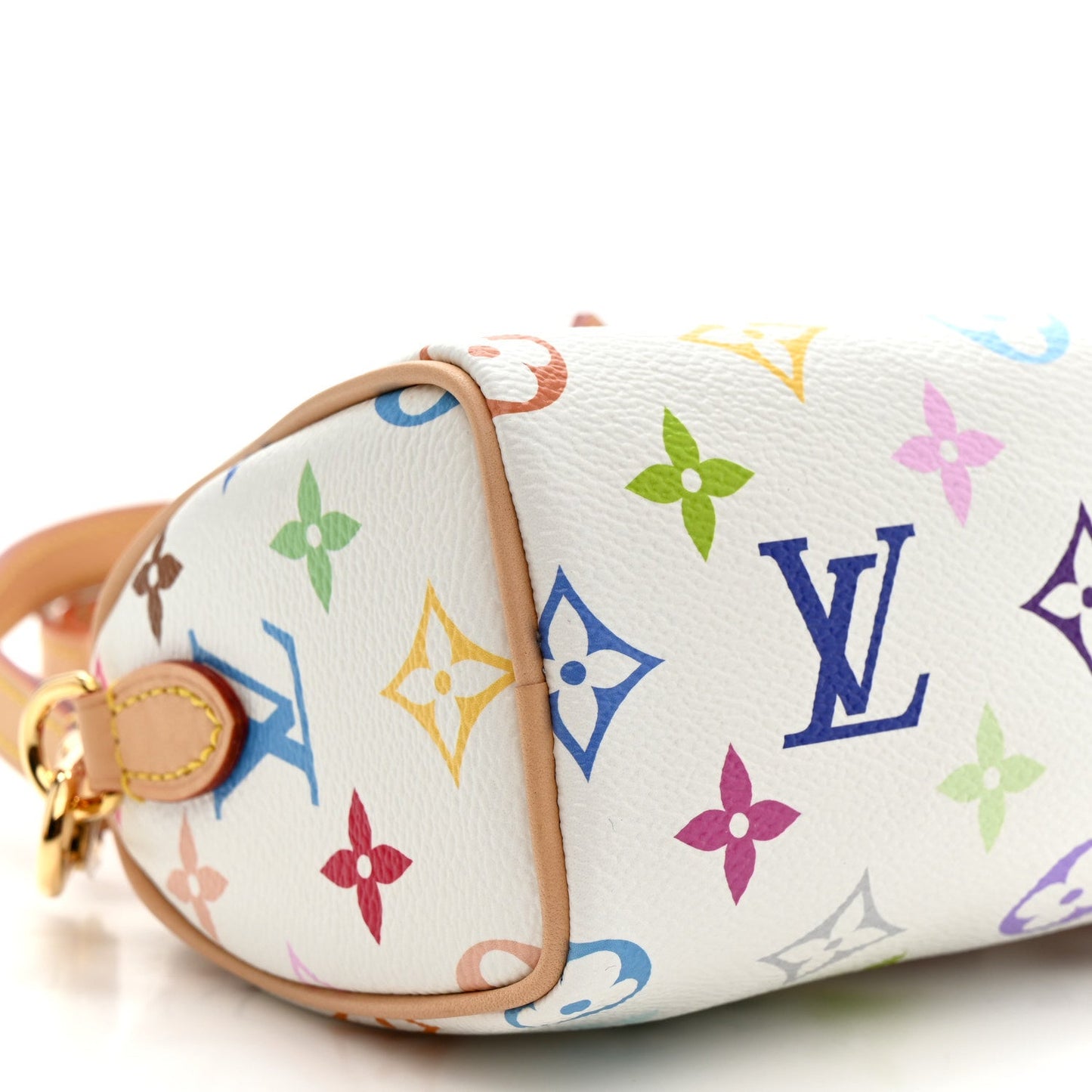 LV X TM Monogram Multicolor Nano Speedy White