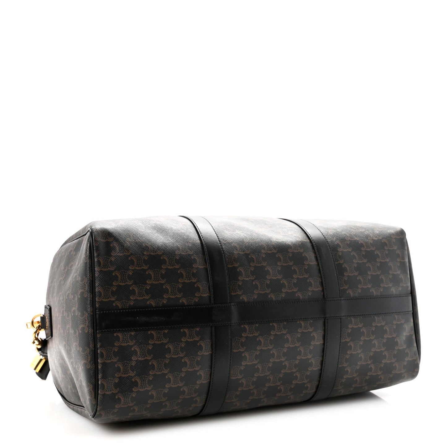 Triomphe Canvas Medium Voyage Duffle Black